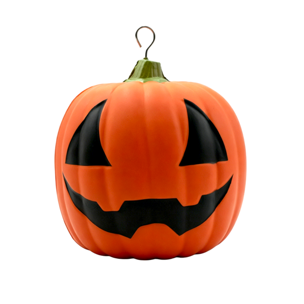 17*17*17CM Large Pumpkin Stress Ball Ornament, Custom Logo PU Foam Decoration Toy