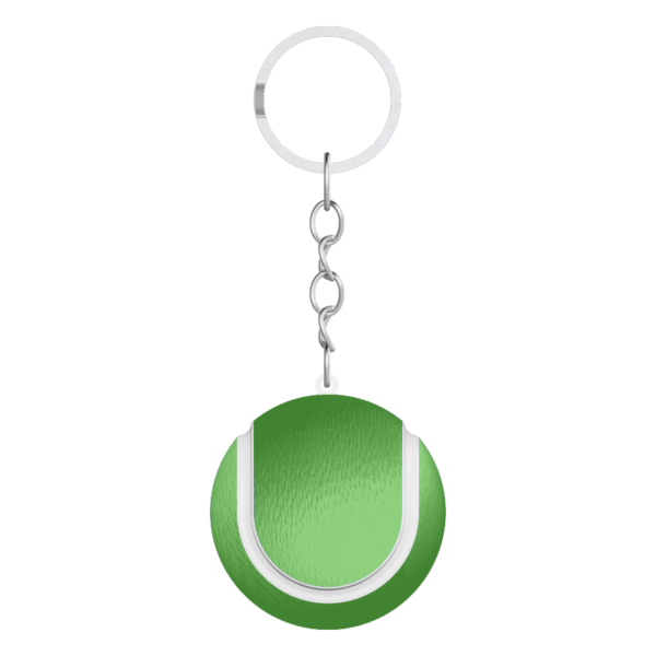 4CM Mini Tennis Stress Ball Keychain | Custom Logo PU Foam Keyring